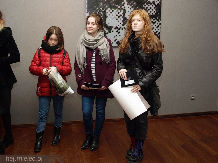 Wernisaż wystawy prac Macieja Wieczerzaka