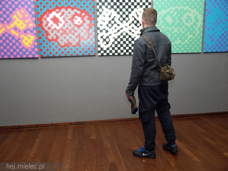 Wernisaż wystawy prac Macieja Wieczerzaka