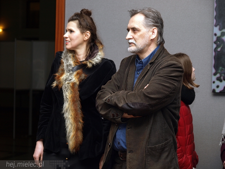 Wernisaż wystawy prac Macieja Wieczerzaka