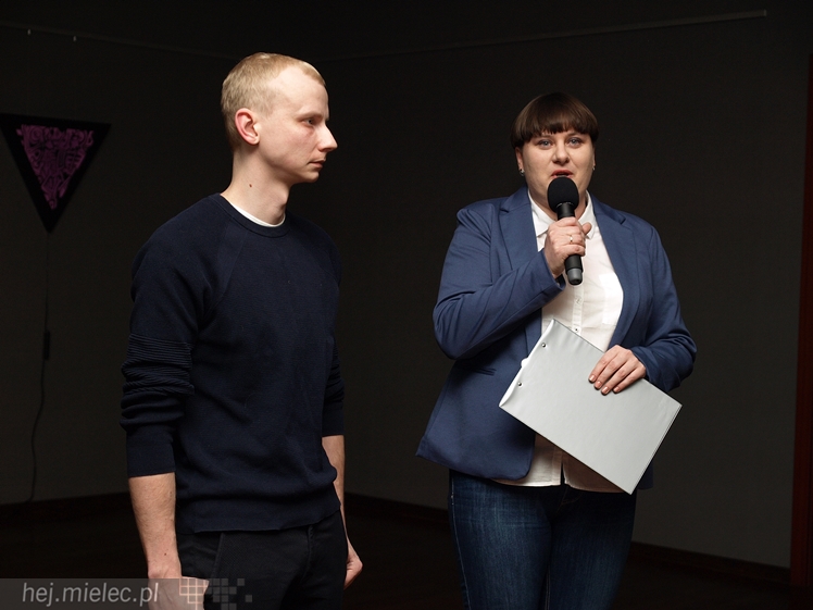 Wernisaż wystawy prac Macieja Wieczerzaka