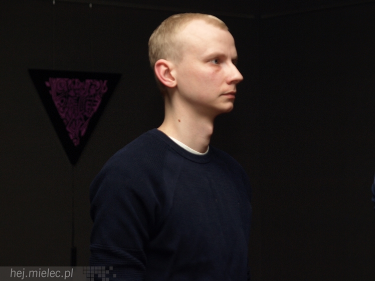 Wernisaż wystawy prac Macieja Wieczerzaka