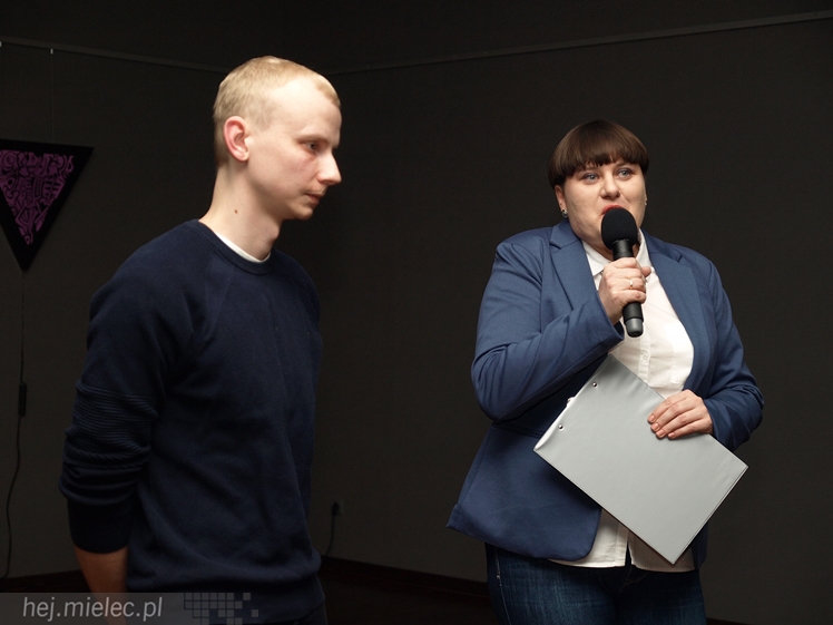 Wernisaż wystawy prac Macieja Wieczerzaka