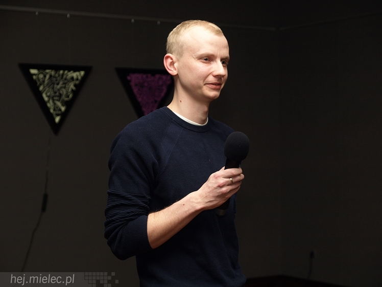 Wernisaż wystawy prac Macieja Wieczerzaka