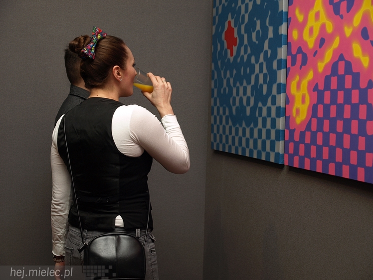 Wernisaż wystawy prac Macieja Wieczerzaka