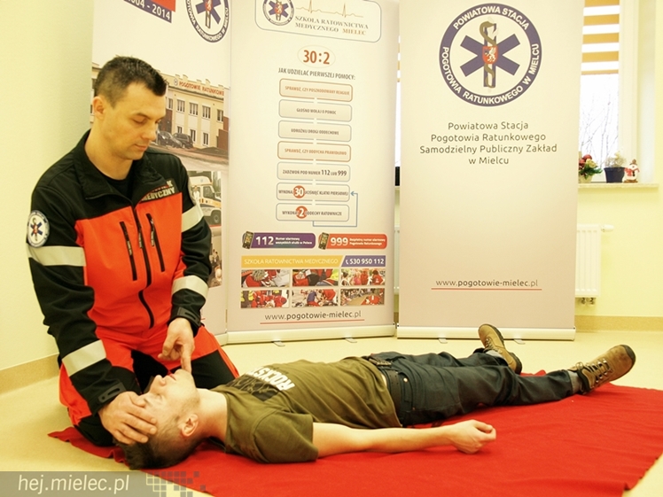Pierwsza pomoc: instruktaż