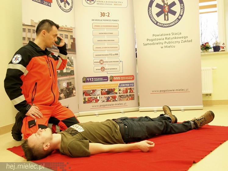 Pierwsza pomoc: instruktaż