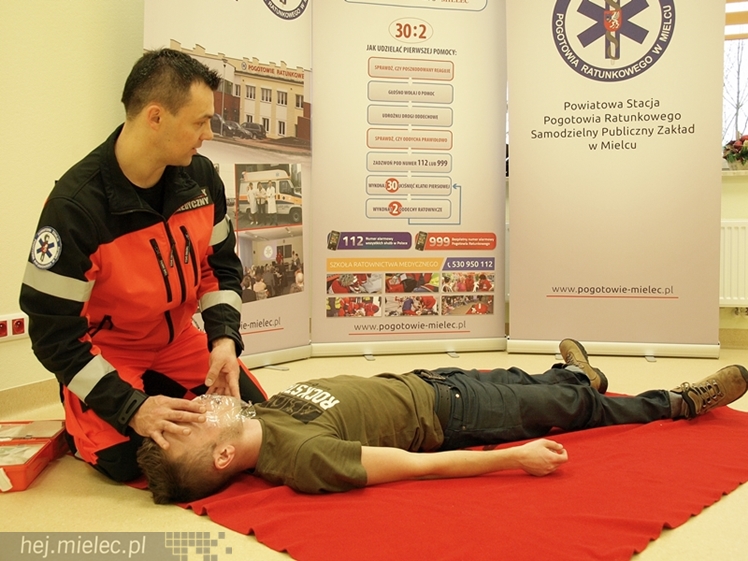 Pierwsza pomoc: instruktaż