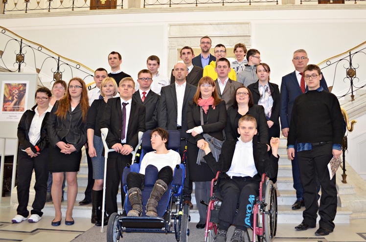 Wychowankowie OREW z wizytą w Pałacu Prezydenckim