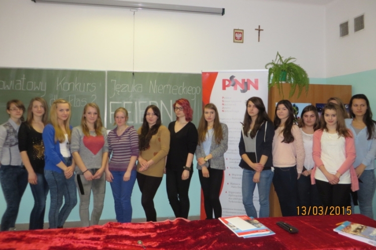 Powiatowy Konkurs Języka Niemieckiego dla Klas Drugich: ?Feiern? - czyli ?Świętowanie?