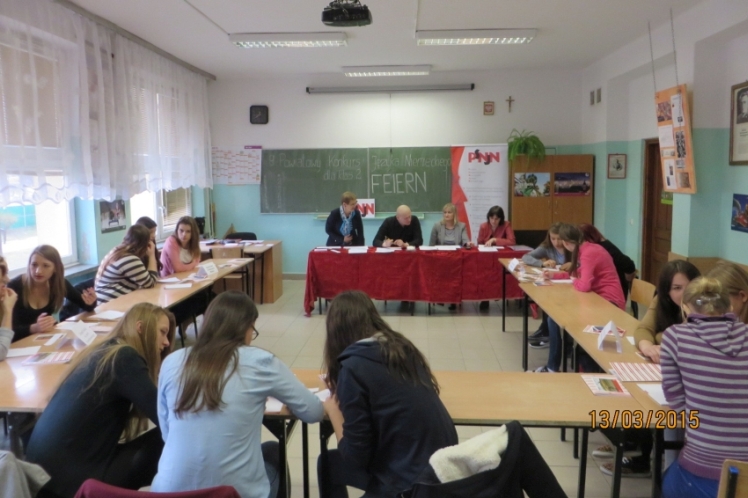 Powiatowy Konkurs Języka Niemieckiego dla Klas Drugich: ?Feiern? - czyli ?Świętowanie?