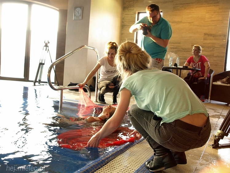 Warsztaty makijażu podwodnego oraz sesja zdjęciowa w Hotelu Rado