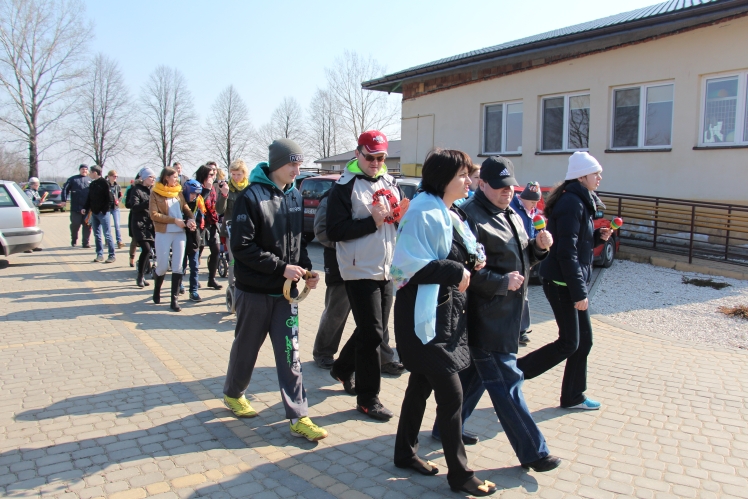 Witanie wiosny za pomocą budzika w ORW w Pniu