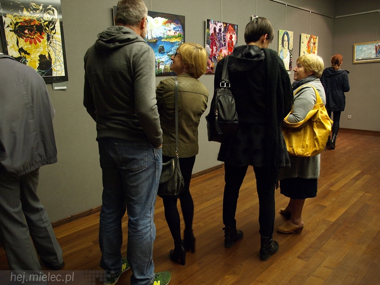Wernisaż dorocznej wystawy Stowarzyszenia Twórców Kultury Plastycznej