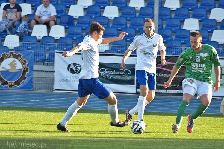 Lider 2 ligi piłkarskiej poległ w Mielcu!