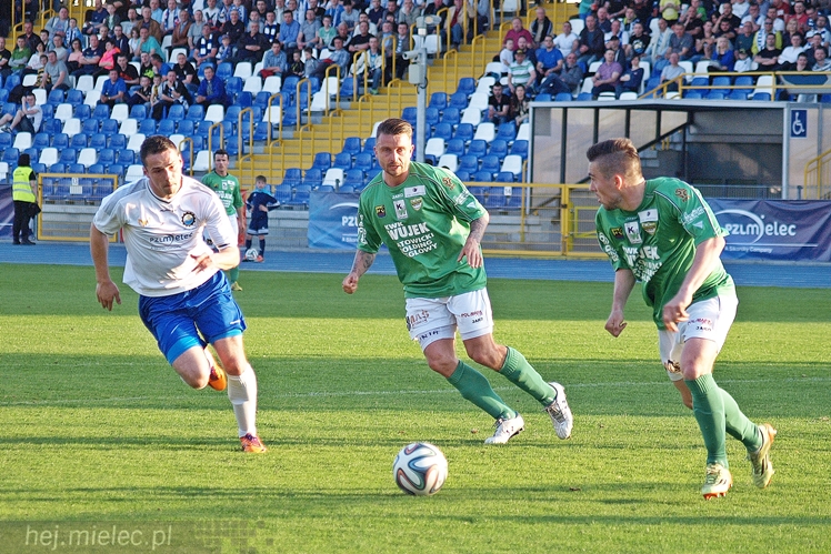 Lider 2 ligi piłkarskiej poległ w Mielcu!