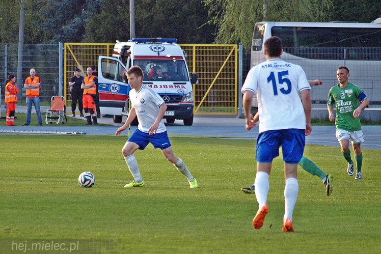 Lider 2 ligi piłkarskiej poległ w Mielcu!