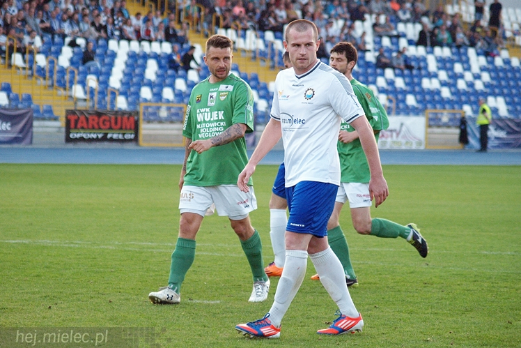 Lider 2 ligi piłkarskiej poległ w Mielcu!