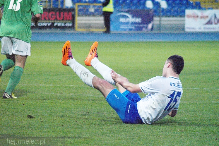 Lider 2 ligi piłkarskiej poległ w Mielcu!