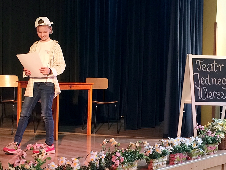XVIII edycja konkursu recytatorskiego ?Teatr Jednego Wiersza?