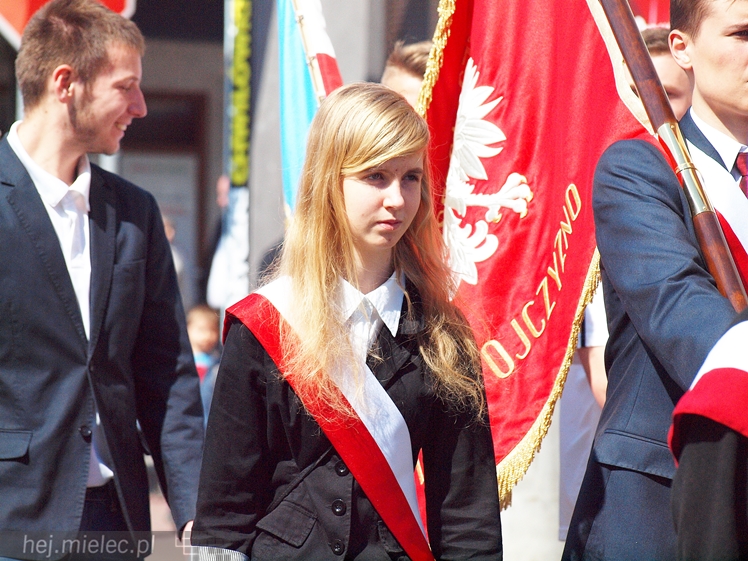 Uroczystości Święta Konstytucji 3 Maja w Mielcu