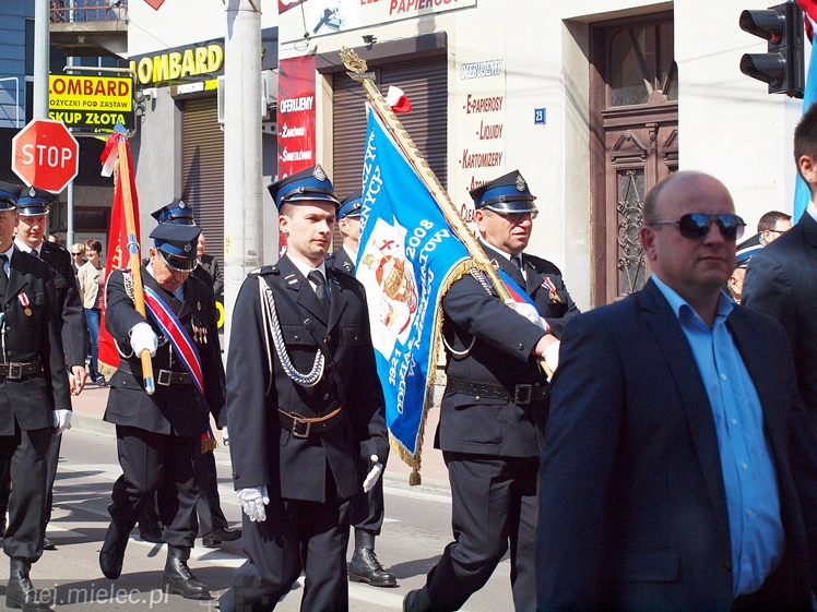 Uroczystości Święta Konstytucji 3 Maja w Mielcu