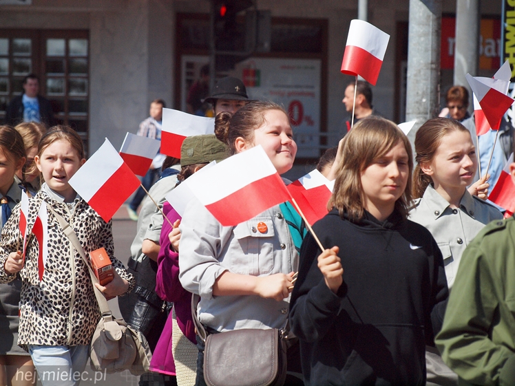 Uroczystości Święta Konstytucji 3 Maja w Mielcu
