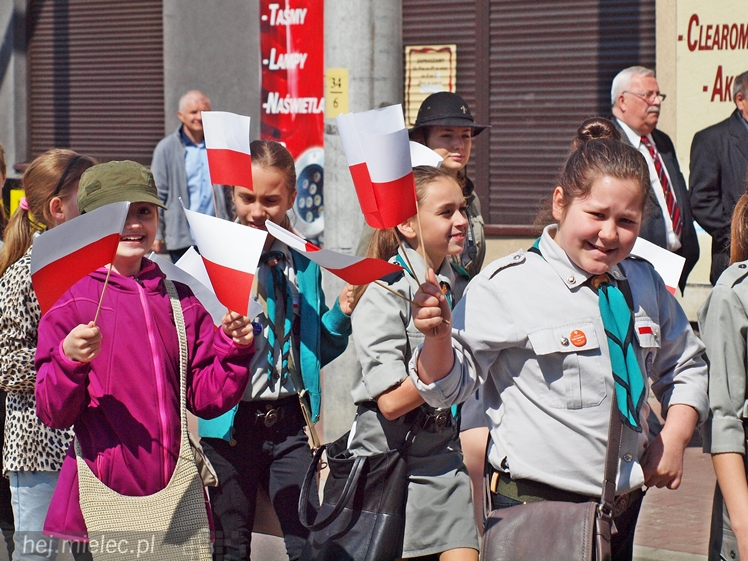 Uroczystości Święta Konstytucji 3 Maja w Mielcu