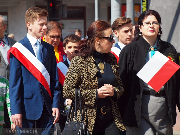 Uroczystości Święta Konstytucji 3 Maja w Mielcu