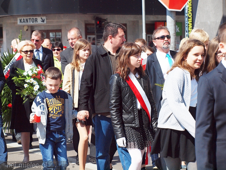 Uroczystości Święta Konstytucji 3 Maja w Mielcu
