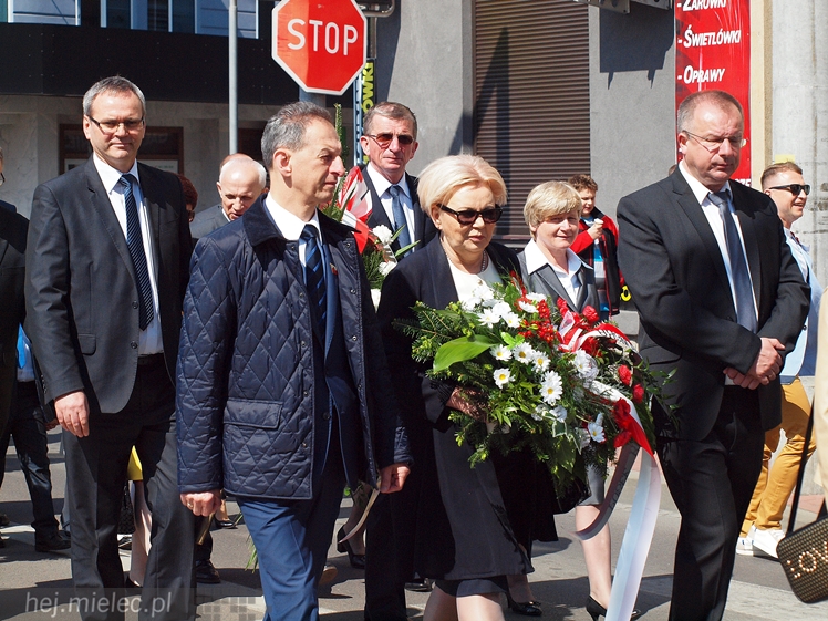 Uroczystości Święta Konstytucji 3 Maja w Mielcu
