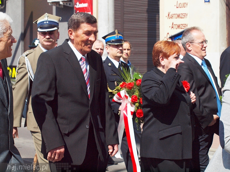 Uroczystości Święta Konstytucji 3 Maja w Mielcu