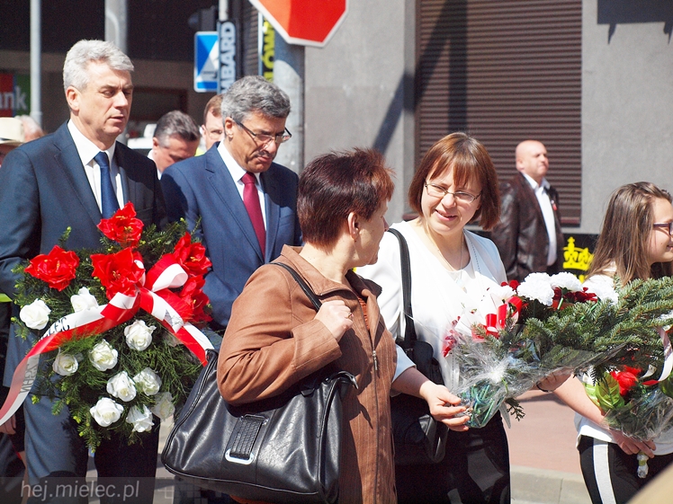 Uroczystości Święta Konstytucji 3 Maja w Mielcu