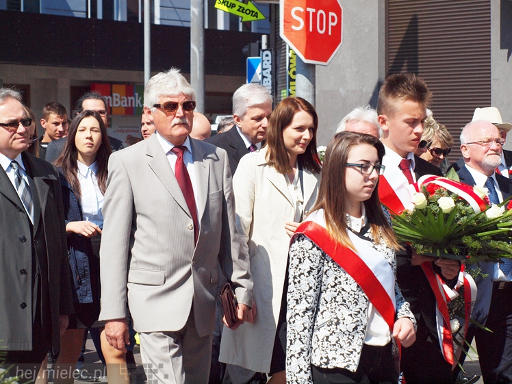 Uroczystości Święta Konstytucji 3 Maja w Mielcu