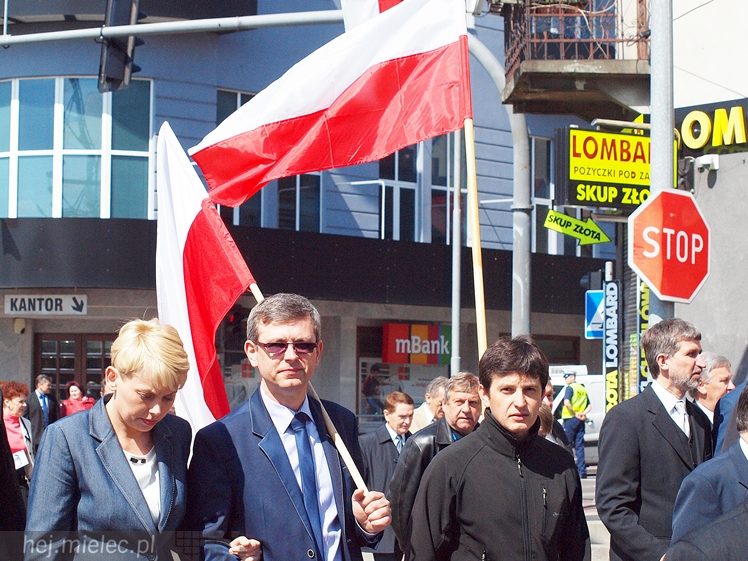 Uroczystości Święta Konstytucji 3 Maja w Mielcu