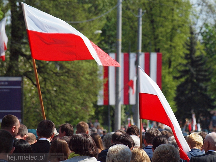 Uroczystości Święta Konstytucji 3 Maja w Mielcu