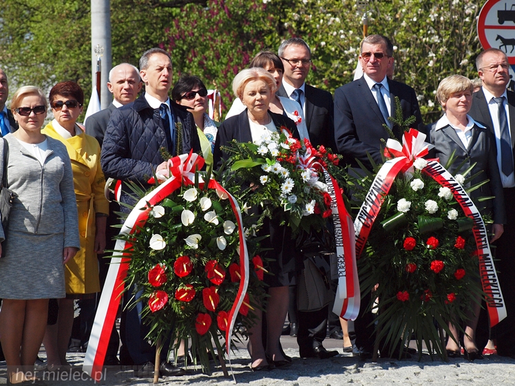 Uroczystości Święta Konstytucji 3 Maja w Mielcu