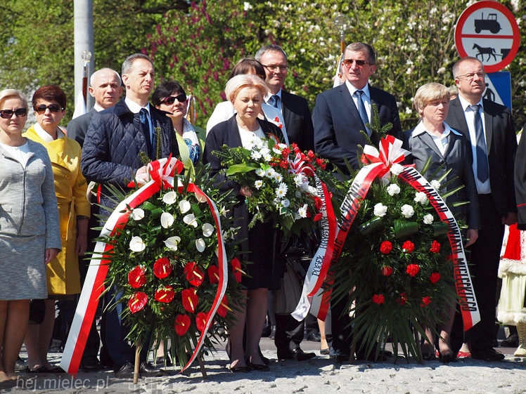 Uroczystości Święta Konstytucji 3 Maja w Mielcu