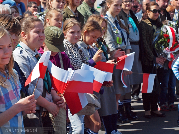 Uroczystości Święta Konstytucji 3 Maja w Mielcu