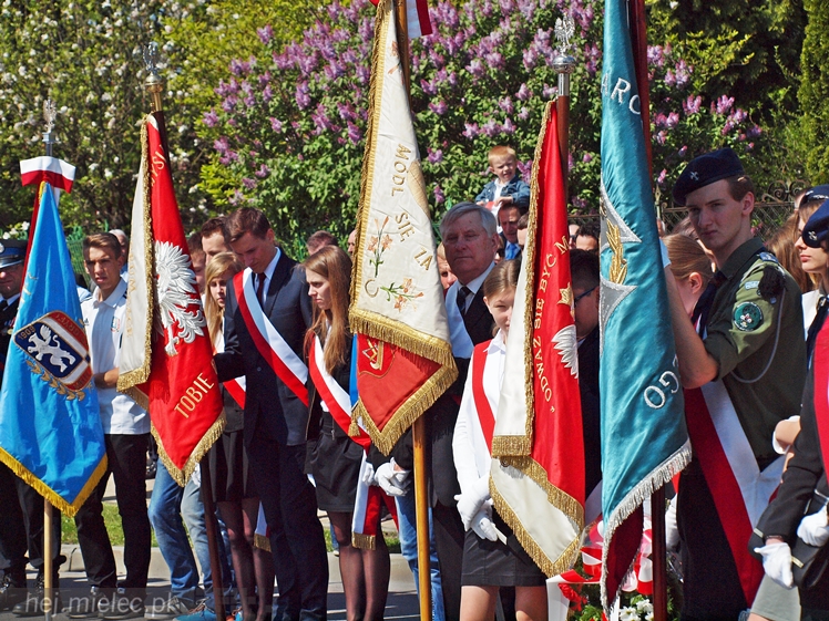 Uroczystości Święta Konstytucji 3 Maja w Mielcu
