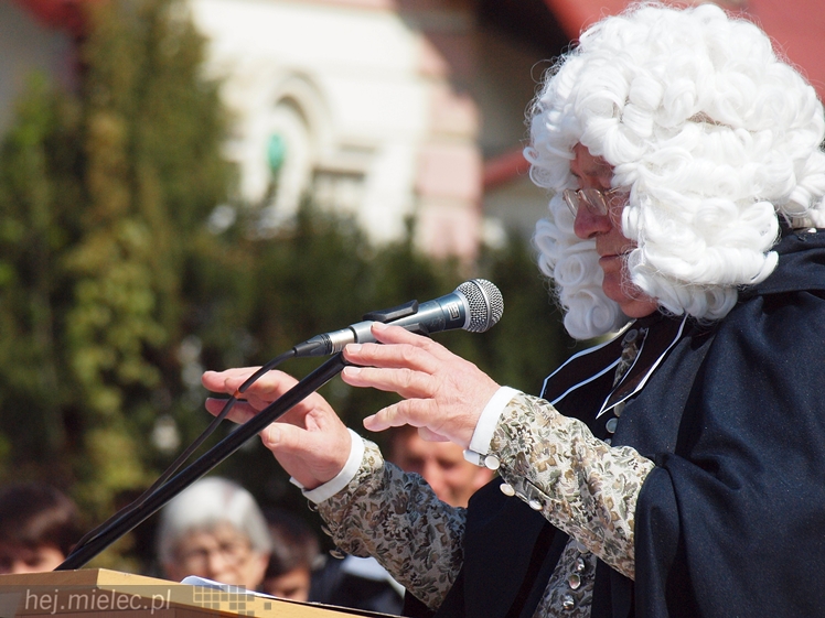 Uroczystości Święta Konstytucji 3 Maja w Mielcu