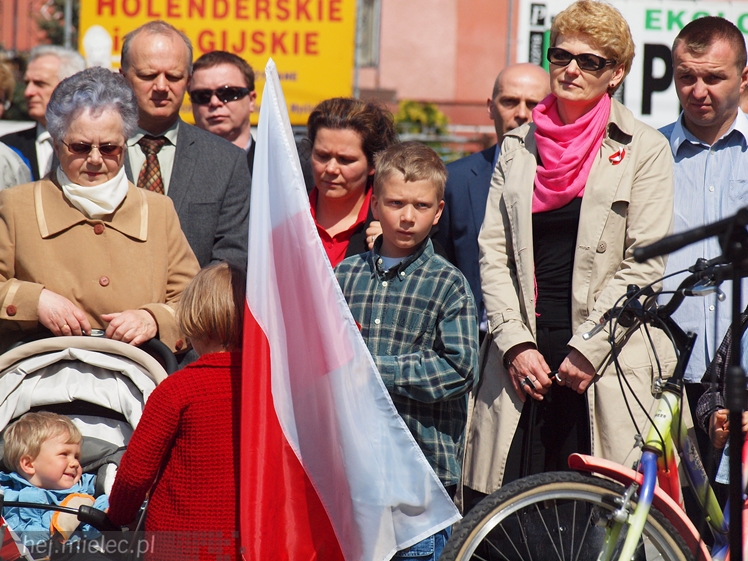 Uroczystości Święta Konstytucji 3 Maja w Mielcu