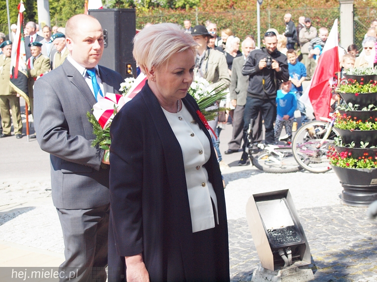 Uroczystości Święta Konstytucji 3 Maja w Mielcu