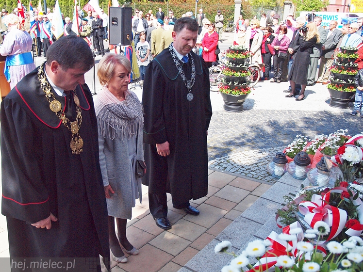 Uroczystości Święta Konstytucji 3 Maja w Mielcu