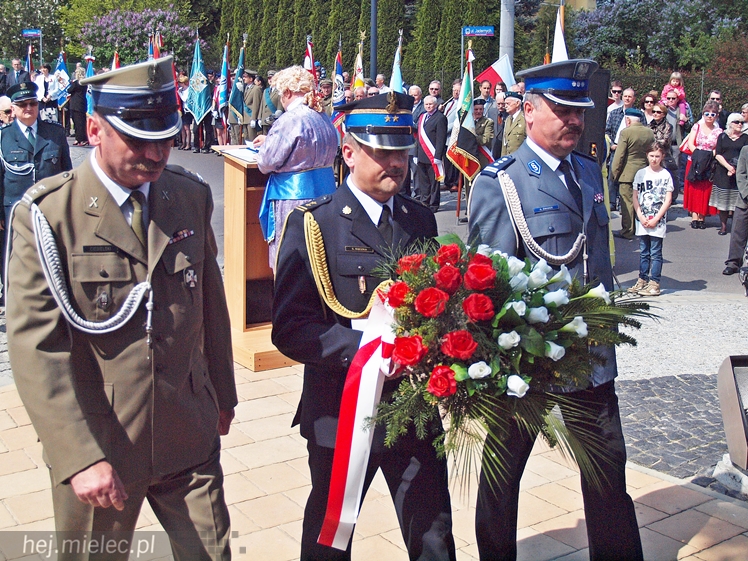 Uroczystości Święta Konstytucji 3 Maja w Mielcu