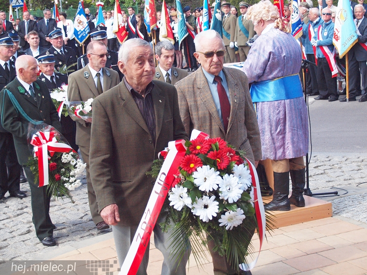 Uroczystości Święta Konstytucji 3 Maja w Mielcu