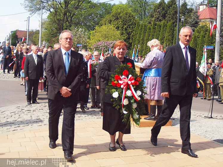 Uroczystości Święta Konstytucji 3 Maja w Mielcu