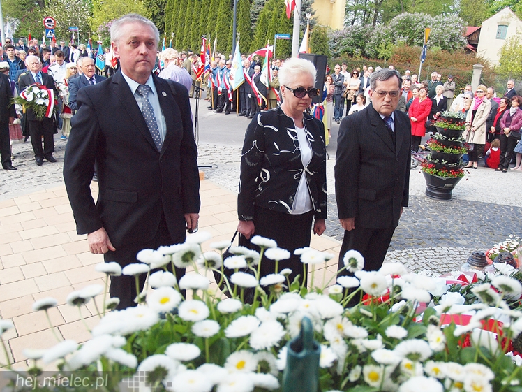 Uroczystości Święta Konstytucji 3 Maja w Mielcu