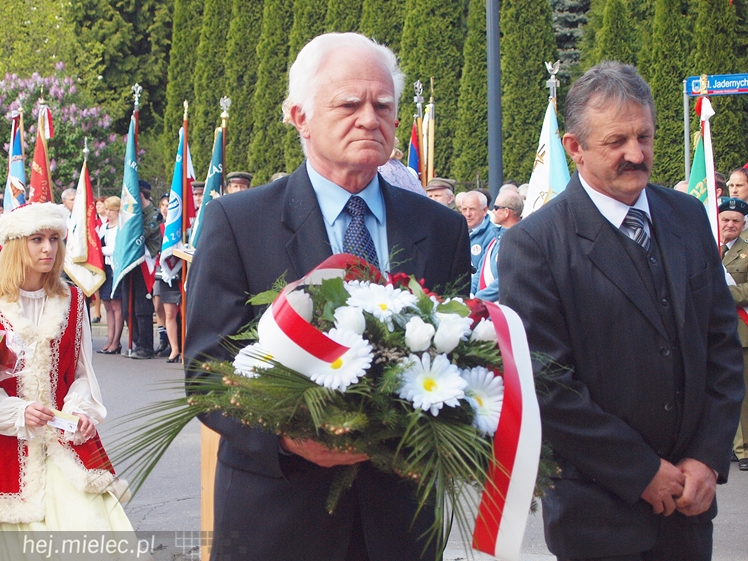 Uroczystości Święta Konstytucji 3 Maja w Mielcu
