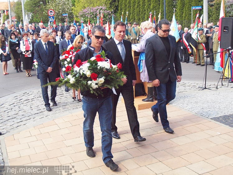 Uroczystości Święta Konstytucji 3 Maja w Mielcu
