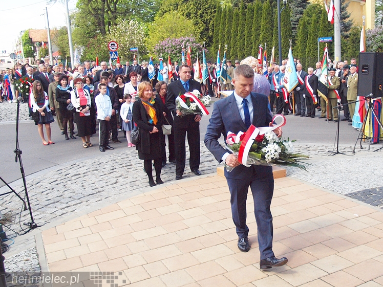 Uroczystości Święta Konstytucji 3 Maja w Mielcu